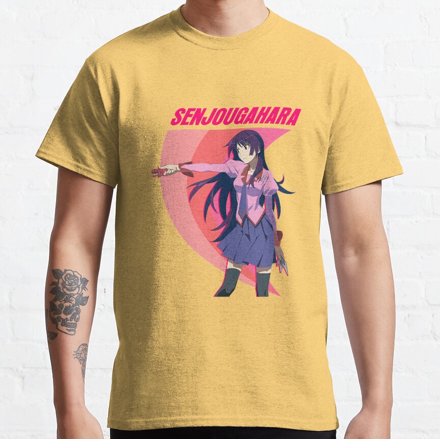 Beautiful Hitagi Senjougahara T-shirt - Image 6