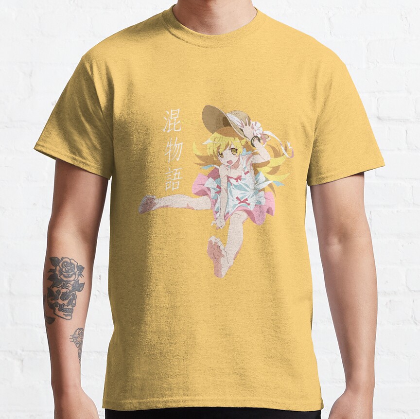 Kawaii Shinobu Oshino T-shirt - Image 6